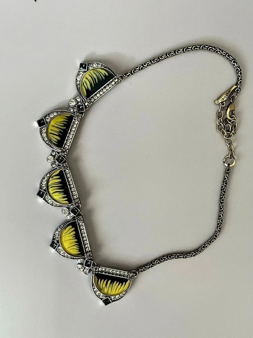Green & Black Pendant Necklace
